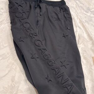 Dolce & Gabbana puffy millennial stars jogging pants size 50